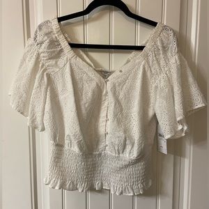 Beautiful white blouse